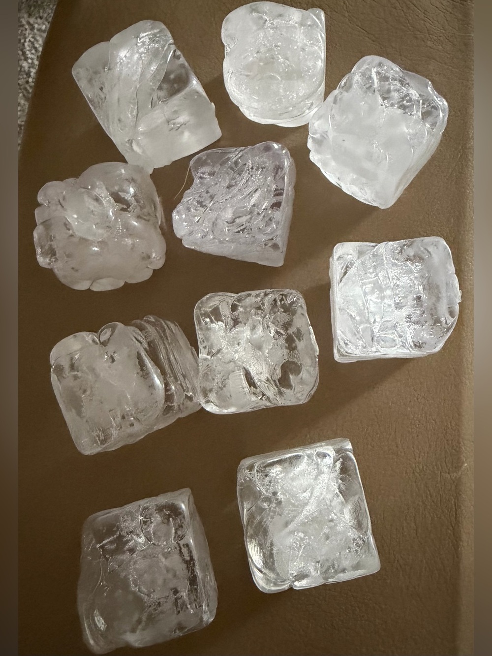 LONGABERGER FAUX ICE CUBES THAT NEVER MELT